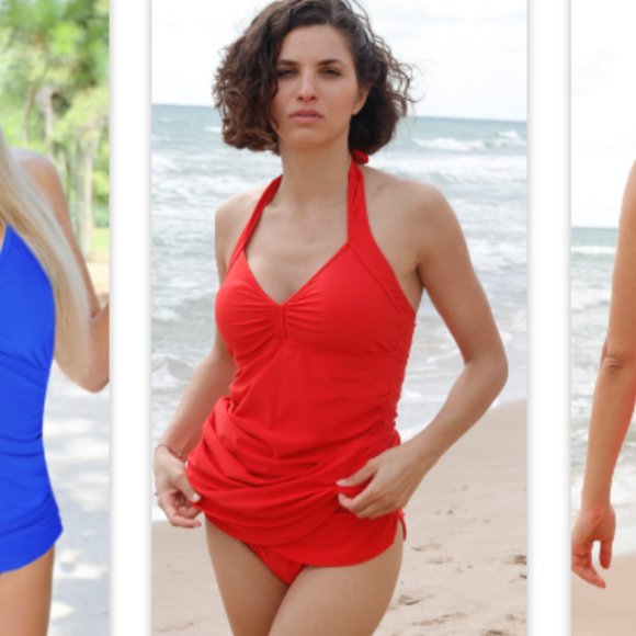 GRND Halter Tankini Set  -  NEW WITH TAG! - Picture 6 of 16